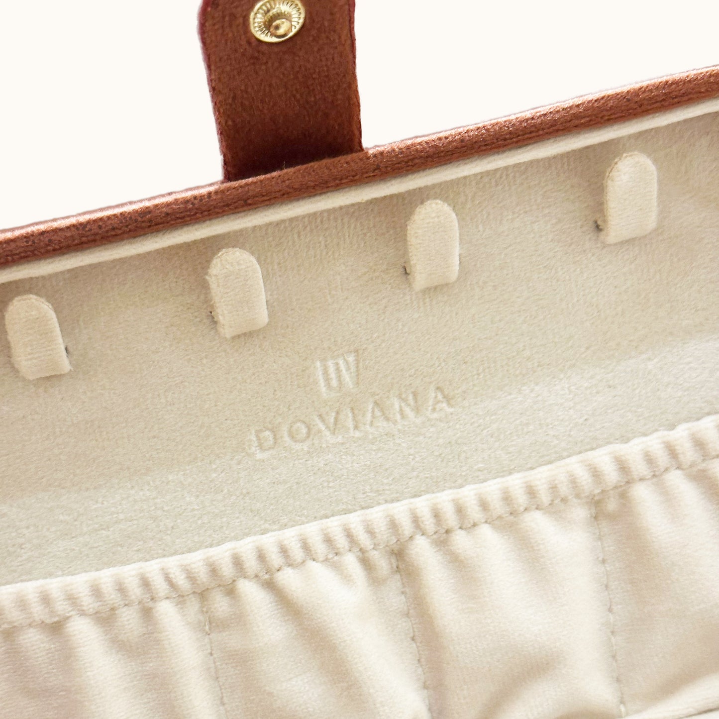 Luxe Velvet Jewelry Organizer Travel Box