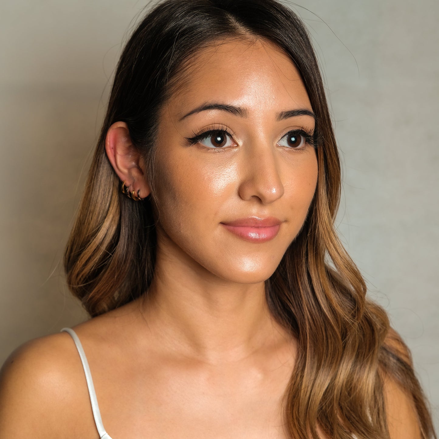 Dainty Petite Gold Huggie Hoop Earrings Everyday Essentials for Daily Wear by Doviana
