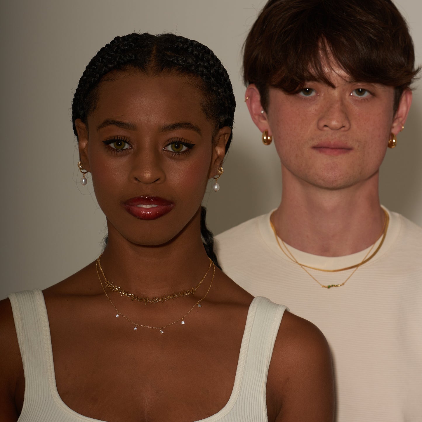 Freshwater Natural Pearl Dangle Earrings