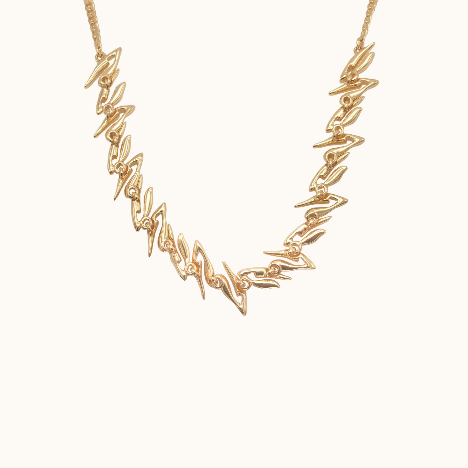 Doviana Signature Choker Necklace in Gold Featured on Vogue