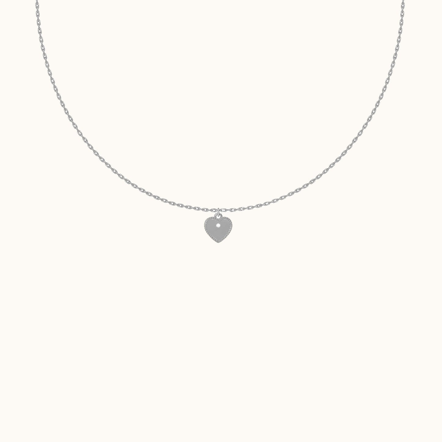 Eternal Love 925 Sterling Silver Heart Pendant Necklace Friendship Lovers Valentine Day by Doviana