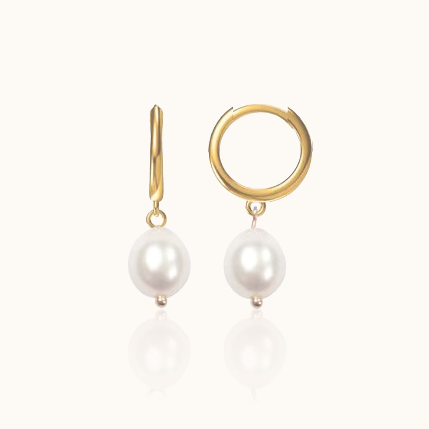Freshwater Natural Pearl Dangle Earrings