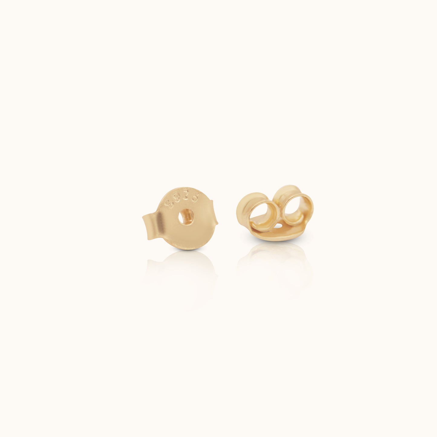 Dangle Natural Pearl Square Stud Earrings