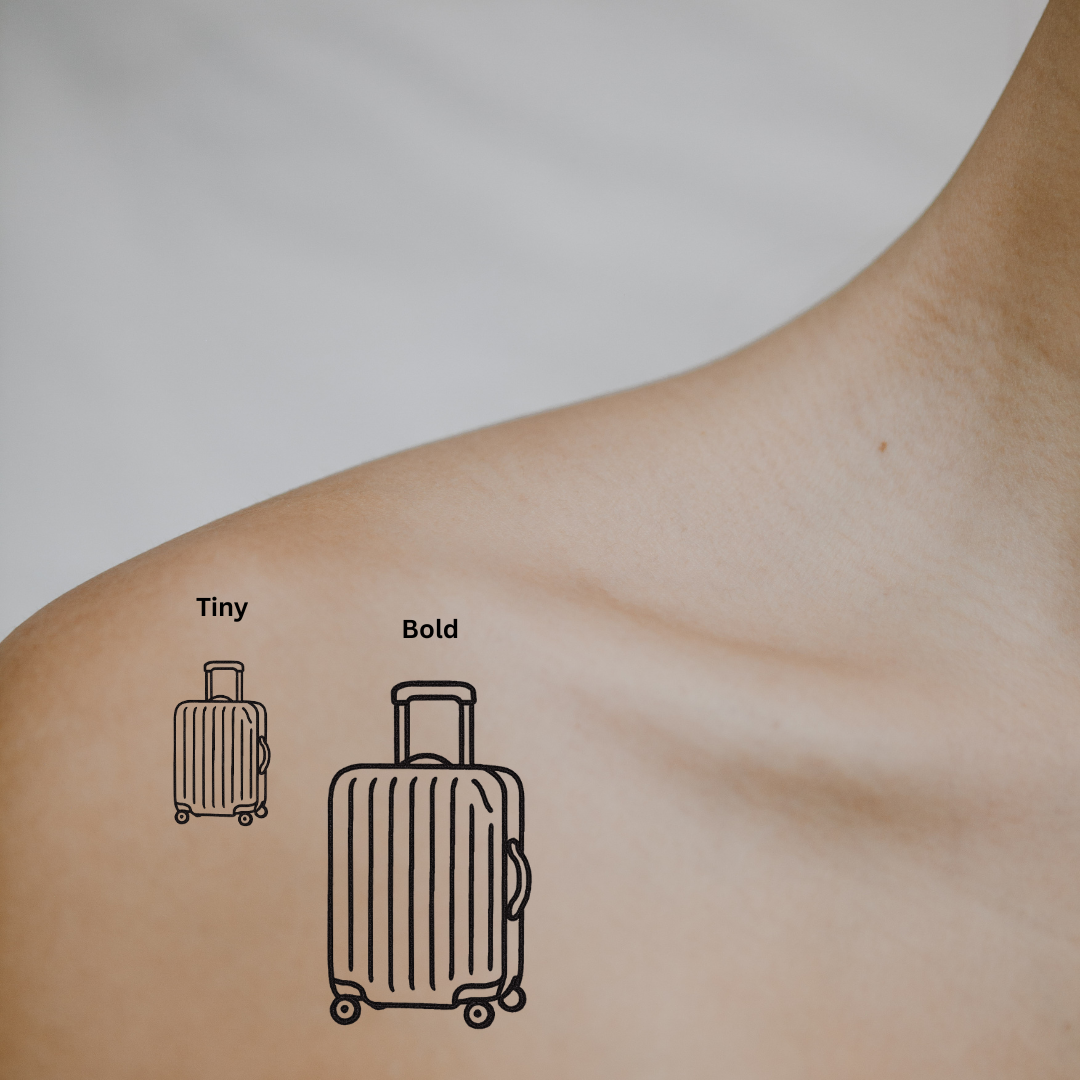 Let’s Go — Always Ready to Roll by DOVIANA Tattoo Studio (height 0.5‘’)