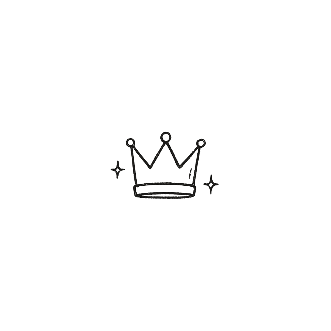 Mini Crown — A Mark of Quiet Royalty by DOVIANA Tattoo Studio (height 0.35‘’)