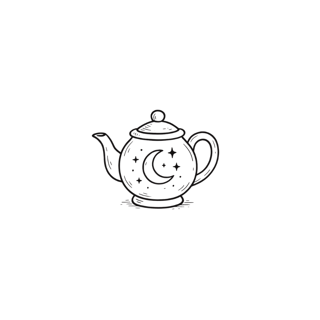 Moon Brew — Sip, Chill, Repeat by DOVIANA Tattoo Studio (height 0.5‘’)