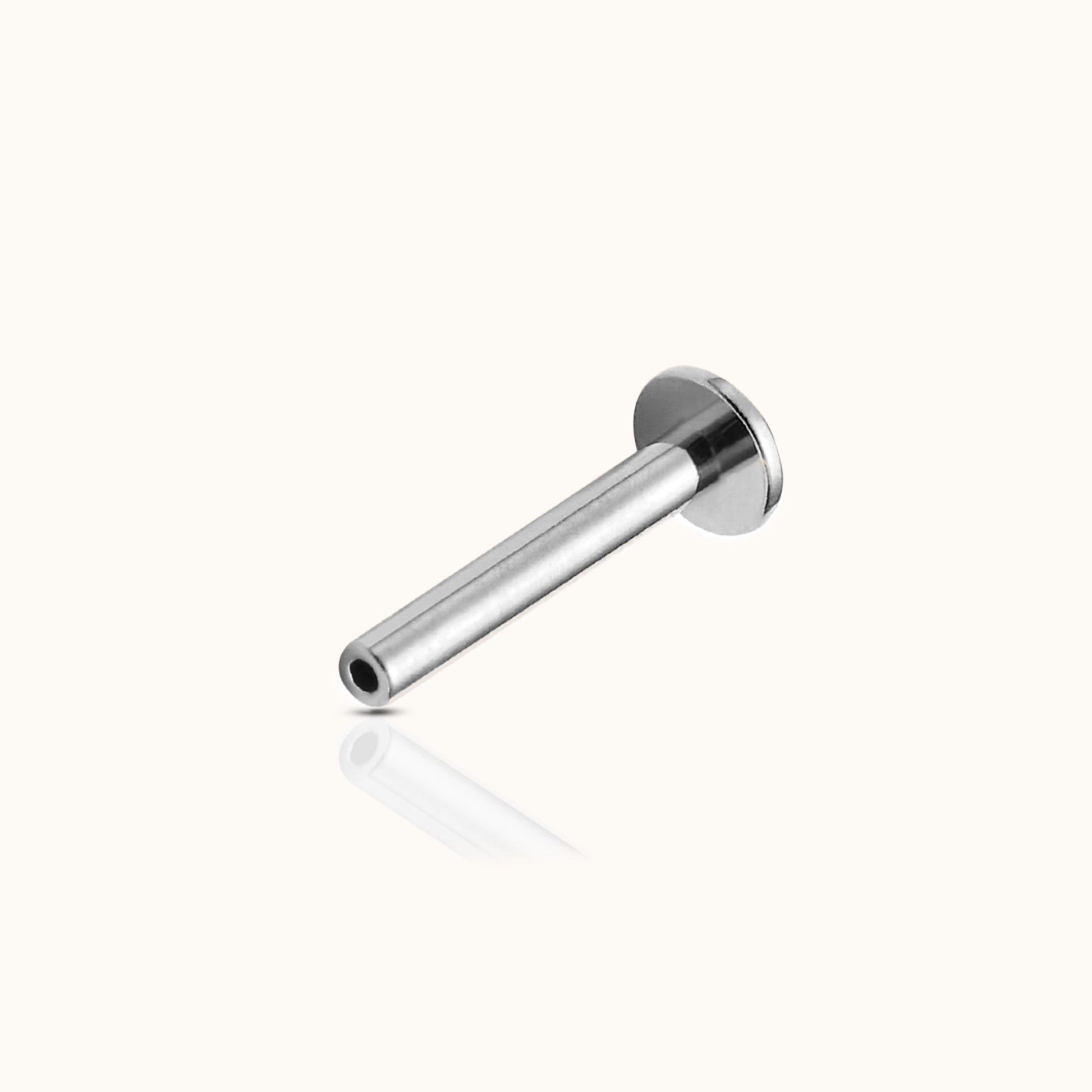 Titanium Threadless Labret Push Pin Flatback Post_Doviana copy